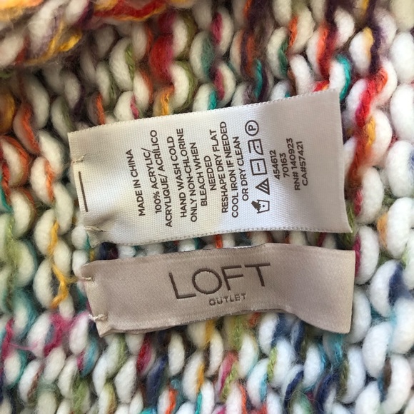 Multi-colored Loft Scarf - Picture 2 of 2